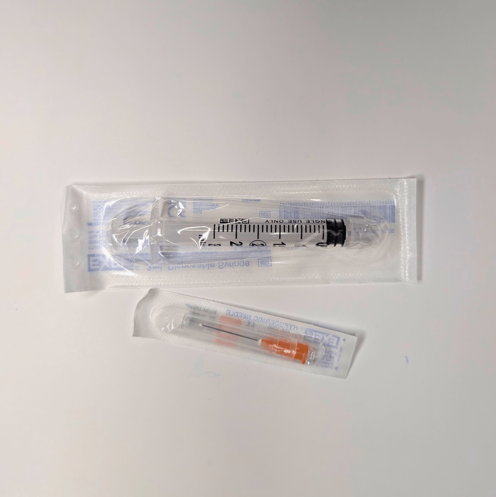 3 mL Luer Lock Syringe + Needle